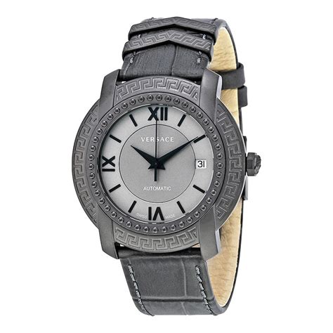 versace dv 25 grey dial unisex watch|Versace Gents DV.